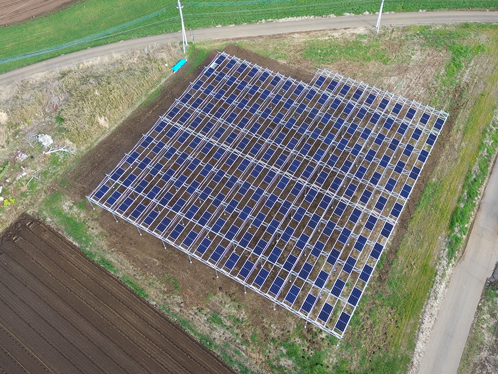 大木戸ソーラー発電所空撮写真